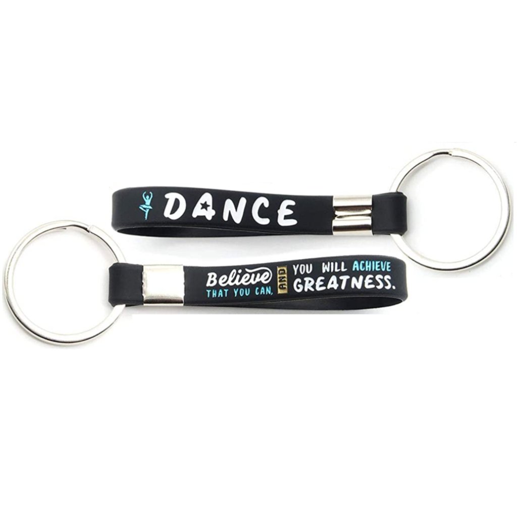 Dance KeychainBelieve That You Can And You Will Acheive Greatness